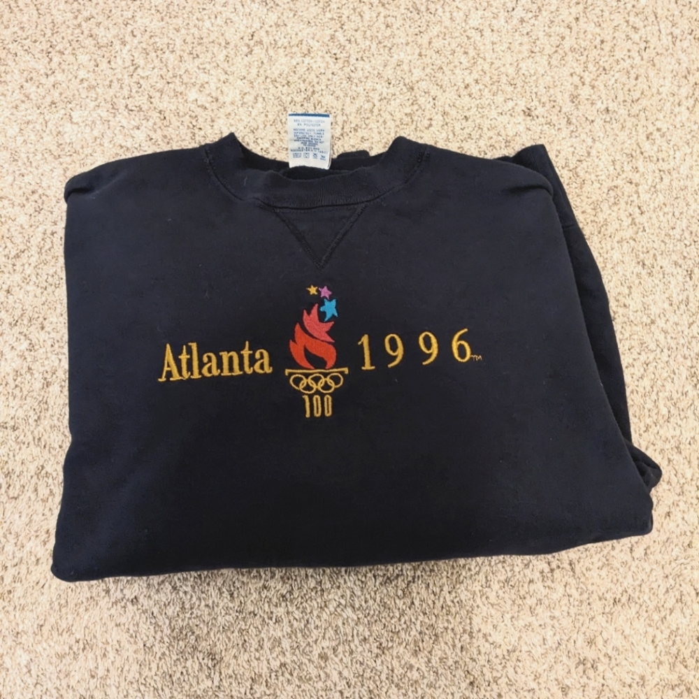 Vintage Champion Atlanta 1996 Olympics Sweatshirt